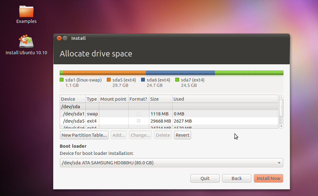 Linux техподдержка. Установка операционной системы Ubuntu 10.10 на Virtual Box. Swap Ram 8.